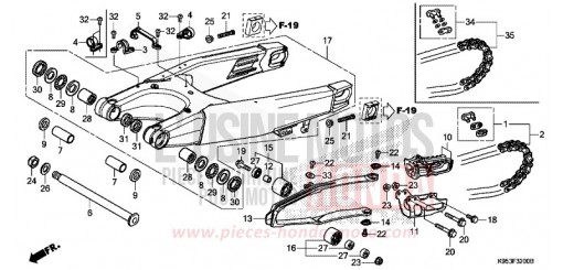 BRAS OSCILLANT CRF250RL de 2020